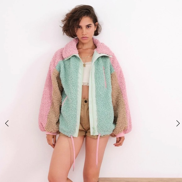 For love and lemons cozy zip-up jacket - Picture 5 of 6